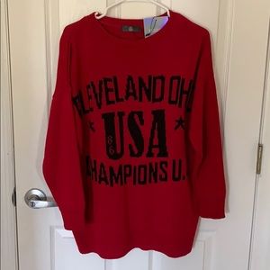 Cleveland OH sweater NWT